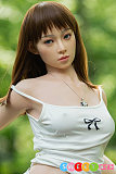 シリコンsexdoll アジア 東洋美少女 お姉ちゃん 長髪 156cm Bカップ JiushengDoll Aki リアル皮膚付き