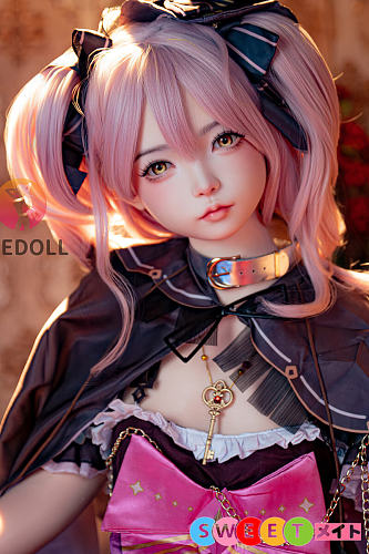 SHEDOLL 洛小夕 ピンク髪ツインテール リアルドール 152cm Aカップ シリコン sexdoll 魔法少女コスプレ