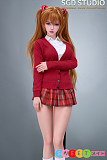 ミニラブドール 高級シリコン コスプレ美少女 62cm かわいい ツインテール 金髪 SGD STUDIO&Man You