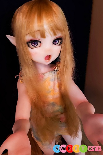 ElsaBabe JK アニメ エルフラブドール 125cm ボブカット白髪 RAD043 浅香萌里 ROS口開閉 高級シリコンエロ人形