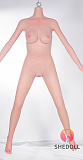 SHEDOLL 等身大ラブドール 168cm Dカップ 楚玥2.0メイク エロ人形 リアル皮膚メイク付き シリコン製 アダルト