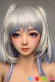 かわいい Real Girl A工場製 銀髪のツインテール 美女 L1（NTF09）シリコン