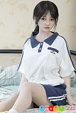 かわいい アダルトドール シリコン jk制服 上品な美少女 アジア美人 裸 愛嬌 TOPCYDOLL 157cm Dカップ Shuyu 黒髪