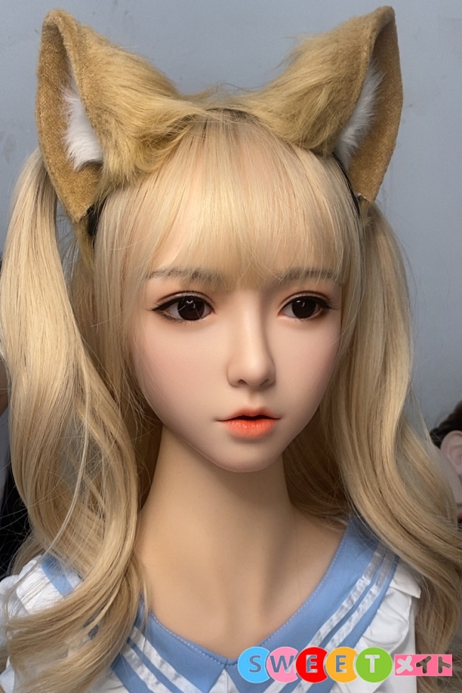 Real Girl A工場製 ROS口開閉機能付き コスプレ風 L9（NTF07）シリコン製 ヘッド単体 140-168cmのボディに適用