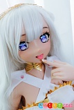 白髪ElsaBabe かわいい 140cm AHR011 甘露寺知香 シリコン製 アニメ系 ラブドール