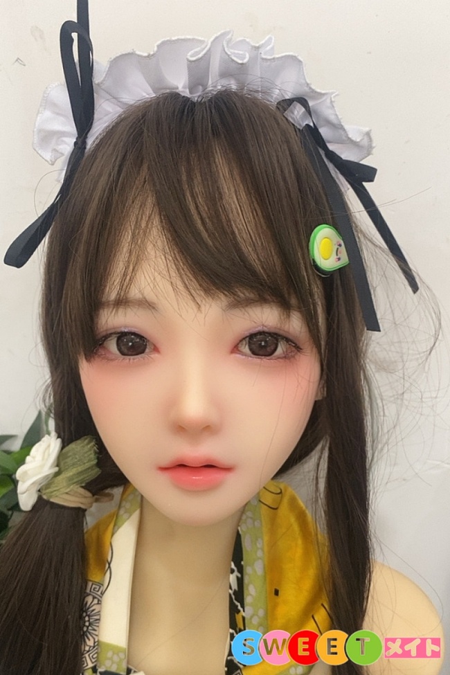 Real Girl A工場製  メイド コスプレ L1（NTF09）シリコン製 かわいいヘッド単体 ROS口開閉機能付き 140-168cmのボディに適用