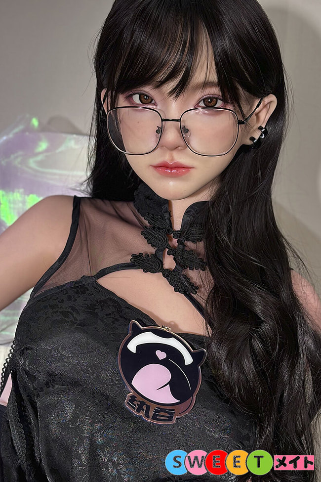 WTDOLL S3 エロチャイナドレス sexdoll メガネ美少女 165cm Eカップ フルシリコン ラブドール 高級 リアル皮膚メイク