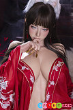 コスプレ セックスドール 高級シリコン 巨乳Fカップ 裸 美肌 和風 九尾の狐妖怪コスチューム アジア美少女 Doll senior 165cm #27凛纱 黒髪