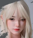 LACEDOLL 暮雪 メイク② 色っぽい紫髪の美少女 リアルラブドール 163cm Hカップ 爆乳 フルシリコン エロ人形 高級