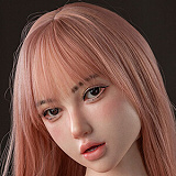 Jiusheng Doll Elara エロかわいいピンク髪美少女 セックスドール トルソー 107cm Fカップ フルシリコン 高級 腕無し ROS口開閉選択可
