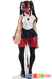 アニメ アダルトドール 高級シリコン ミステリアスな小悪魔美少女 JK制服 65cmミニ MRL DOLL meru3.0 PVCヘッド シリコンボディ