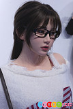 高級シリコン sexdoll かわいい ピュア系美少女 jk制服 メガネ rzrdoll人造人 160cm Dカップ 楚儿 黒髪美女