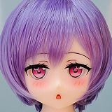 Aotume Doll #129ヘッド ピンク髪のアホ毛美少女 アニメラブドール 135cm AAカップ 細身タイプ TPE製 リアルドール