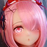 Aotume Doll #126 レム 145cm Dカップ リアル ドール コスプレ シリコン製 アニメ sexdoll ヘッド&ボディ材質選択可能 M16接続