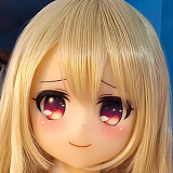 Aotume Doll #129ヘッド ピンク髪のアホ毛美少女 アニメラブドール 135cm AAカップ 細身タイプ TPE製 リアルドール