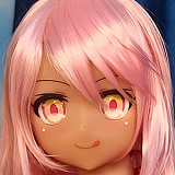Aotume Doll #129ヘッド ピンク髪のアホ毛美少女 アニメラブドール 135cm AAカップ 細身タイプ TPE製 リアルドール