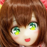 Aotume Doll #129ヘッド ピンク髪のアホ毛美少女 アニメラブドール 135cm AAカップ 細身タイプ TPE製 リアルドール