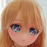 Aotume Doll #129ヘッド ピンク髪のアホ毛美少女 アニメラブドール 135cm AAカップ 細身タイプ TPE製 リアルドール