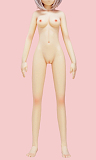 Aotume Doll #129ヘッド ピンク髪のアホ毛美少女 アニメラブドール 135cm AAカップ 細身タイプ TPE製 リアルドール