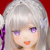 Aotume Doll #129ヘッド ピンク髪のアホ毛美少女 アニメラブドール 135cm AAカップ 細身タイプ TPE製 リアルドール