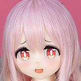 Aotume Doll #129ヘッド ピンク髪のアホ毛美少女 アニメラブドール 135cm AAカップ 細身タイプ TPE製 リアルドール