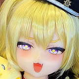 Aotume Doll #129ヘッド ピンク髪のアホ毛美少女 アニメラブドール 135cm AAカップ 細身タイプ TPE製 リアルドール