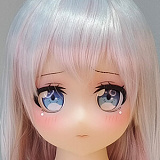 Aotume Doll #129ヘッド ピンク髪のアホ毛美少女 アニメラブドール 135cm AAカップ 細身タイプ TPE製 リアルドール