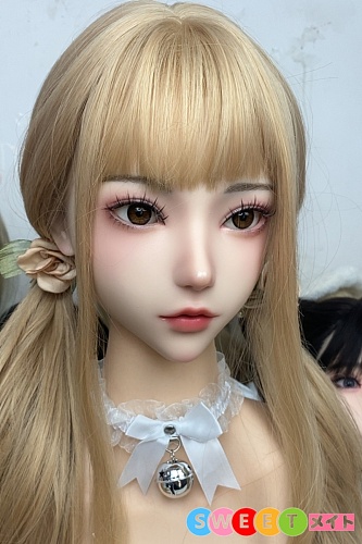 Real Girl A工場製 L16（NTF20）シリコンヘッド単体 ツインテールの金髪美女 ROS口開閉 140-168cmのボディに適用