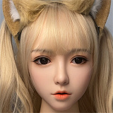 Real Girl A工場製 JK美少女 L1（NTF09）ヘッド単体 シリコン リアル ROS口開閉 140-168cmのボディに適用