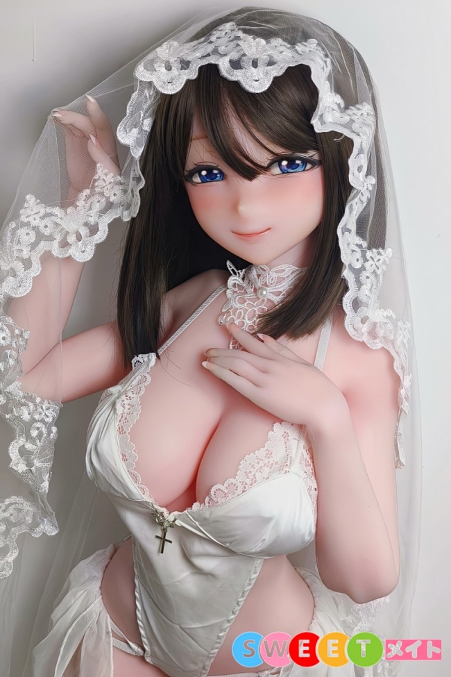 ElsaBabe アニメ風ラブドール 148cm ニコニコ笑って RAD045 望月利世 シリコン製 巨乳 エロ美人