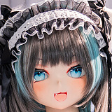 JSL DOLL アニメヘッド単体 ソフトビニール製頭部 アニメダッチワイフ かわいい美少女