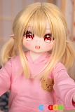 ツインテールガール 小型ダッチワイフ 85cm JSL DOLL 85cm 金髪アニメ 可莉