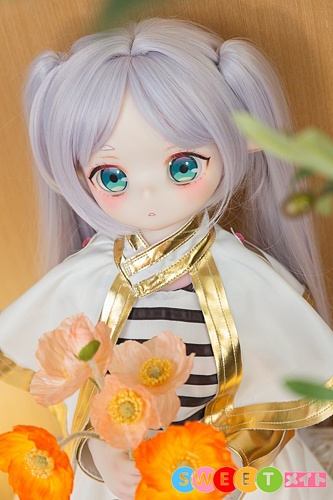 JSL DOLL ほわほわ系 アニメ 芙莉莲 85cm ミニラブドール ソフトビニール製頭部 小型 minidoll TPE製ボディ 宣伝画像と同じ制服も付属