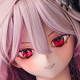 JSL DOLL アニメヘッド単体 ソフトビニール製頭部 アニメダッチワイフ かわいい美少女