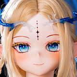 JSL DOLL アニメヘッド単体 ソフトビニール製頭部 アニメダッチワイフ かわいい美少女
