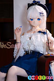 アニメ セックス人形 かわいい美少女 おっとりした銀髪のアニメ少女 制服 WMDoll 157cm Y019 二次元