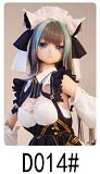 WM Doll Y018 愛らしい異色瞳のツインテ娘 ラブドール アニメ 139cm 巨乳 sexdoll ソフトビニールヘッド シリコンボディ