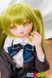 かわいい 緑髪の毛 JSL DOLL  85cm アニメラブドール コスプレ風 JK 小光 小望 ソフトビニール