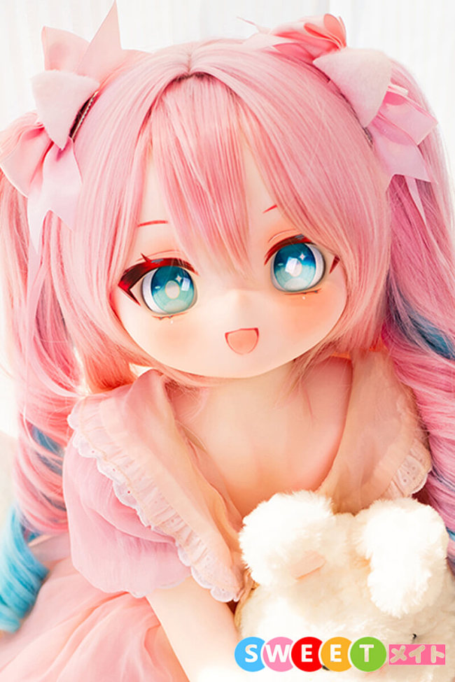JSL DOLL 风瑾 アニメ ダッチワイフ ピンク髪の萌え系美少女 115cm 貧乳 sexdoll ソフトビニール製頭部 TPE製ボディ