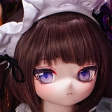 JSL DOLL 85cm 忧忧 かわいいアニメドール 小型軽量 ソフトビニール製頭部 TPE製ボディ 宣伝画像と同じ服も付属