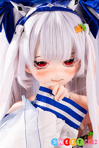 JSL DOLL 兔兔 アニメ ラブドール 内気な銀髪美少女 136cm 巨乳 セックスドール ソフトビニール製頭部 TPE製ボディ