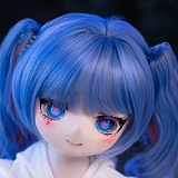 JSL DOLL 85cm 忧忧 かわいいアニメドール 小型軽量 ソフトビニール製頭部 TPE製ボディ 宣伝画像と同じ服も付属