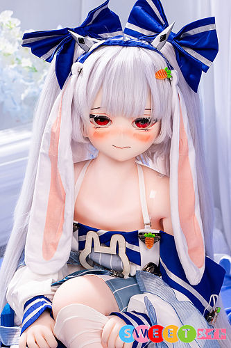 JSL DOLL 兔兔 アニメ ラブドール 内気な銀髪美少女 136cm 巨乳 セックスドール ソフトビニール製頭部 TPE製ボディ