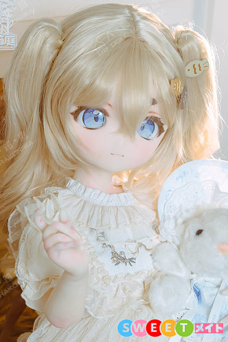 人偶箱庭 奈奈 アニメ エロドール 金髪ツインテール美少女 108cm AAカップ 小柄 ダッチドール シリコンヘッド TPEボディ