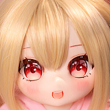 JSL DOLL アニメヘッド単体 ソフトビニール製頭部 アニメダッチワイフ かわいい美少女