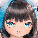 JSL DOLL アニメヘッド単体 ソフトビニール製頭部 アニメダッチワイフ かわいい美少女