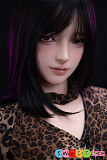 アジア sexdoll 高級シリコン 黒髪美少女 派手系ギャル 美肌 蛍火日記 161cm Aカップ 玲珑 レオパード柄