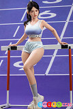 高級シリコン エロ人形 清楚系美少女 アジア スポーツユニフォーム女子 黒髪 SinoDoll戦闘機 156cm ST17凛楠 Eカップ