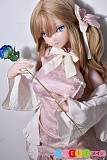 ブルーバラ ElsaBabe アニメ風 AHR012 奈月飞鸟 144cm チャイナドレスのリボン 制服 美少女 シリコンセックスドール