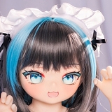 JSL DOLL  85cm ミニドール コスプレ風 魔女 JK 日奈ちゃん ソフトビニール製頭部 TPE製ボディ かわいいアニメ美人 宣伝画像と同じ制服も付属